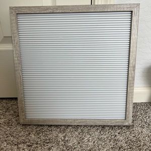 Home/bedroom letter board